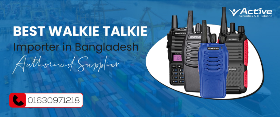 Trusted Walkie Talkie Shop in Dhaka | Original & BTRC Approved